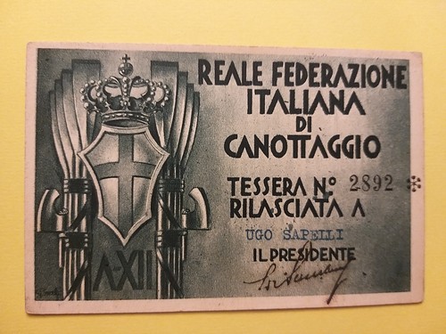 Tessera reale federazione - -,