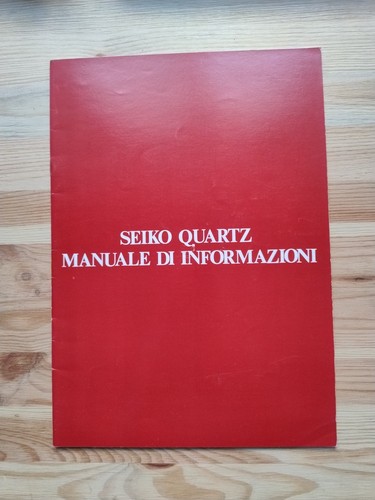 Seiko quartz manuale - quartz,