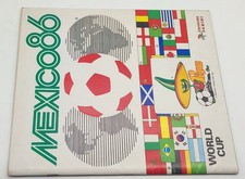 ALBUM FIGURINE PANINI-MEXICO 86-WORLD CUP QUASI VUOTO-RISULTATI SCRITTI