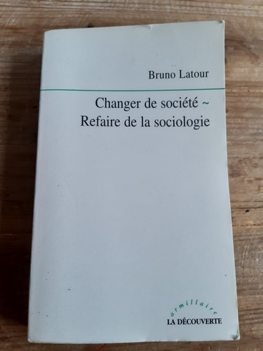 Bruno latour changer - latour,