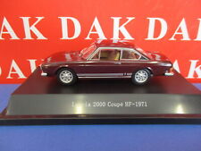 Die cast 1/43 Modellino Auto Lancia 2000 Coupe HF 1971 Rosso Amaranto Starline