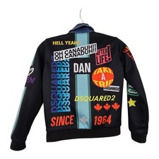 Giacca grafica denim Dsquared2