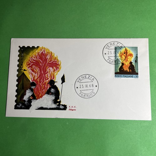Scautismo fdc siligato - fdc, busta