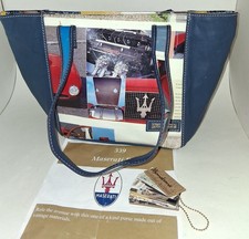 Borsa a mano MOMABOMA MASERATI SUPER RARA LE 150 ecologica borsa Maserati