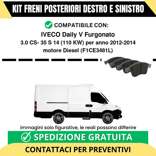 Pastiglie freno posteriori - pastiglie,