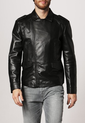 Giacca bomber uomo pelle - giacca, moto