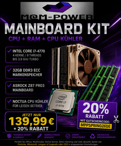 Intel core 4770 set 32gb - core,