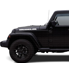 2 Adesivi Stickers cofano Jeep