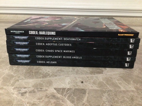 Lot warhammer 40k codex - warhammer,