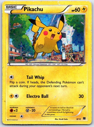 Pikachu 006 012 holo promo - pikachu,