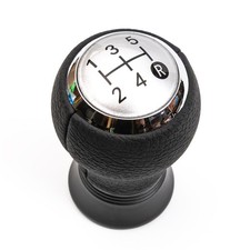 Pomello Leva del Cambio per Toyota Yaris 5 Marce Nero Pelle