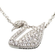 Collana usata swarovski cigno - usata,