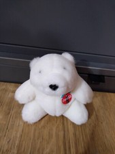 Peluche orsetto orso polare 12cm Coca Cola anni 90 Lillehammer '94 NUOVO no BOX