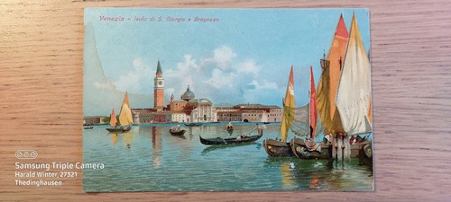 Cartolina venezia - cartolina,