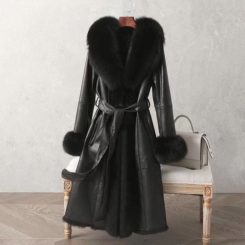 Cappotto vera pelliccia donna