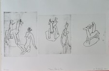 Dietrich Klinge - Radierung -