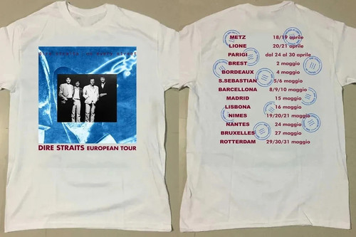 Shirt vintage dire straits - dire,