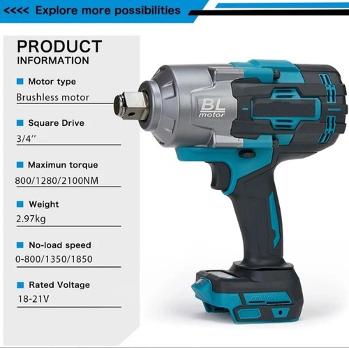 Chiave percussione brushless - chiave,