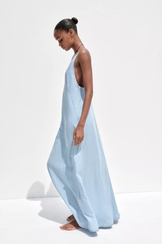 Abito midi donna zara - abito, flowing