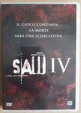 Saw IV - Il gioco continua 2007 DVD Raro Fuori Catalogo Horror Tobin Bell