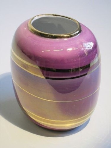 Vaso ceramica rosa - , e