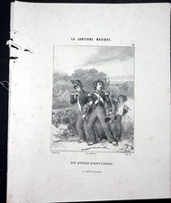 LITHOGRAPHIE  LA LANTERNE
