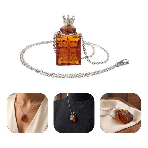 Collana con fiala ciondolo a - collana,