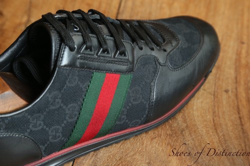 Gucci monogram nero pelle - gg,