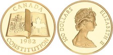Canada 100 Dollari 1982