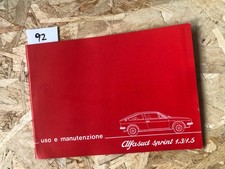 ALFAROMEO ALFASUD  SPRINT 1.3