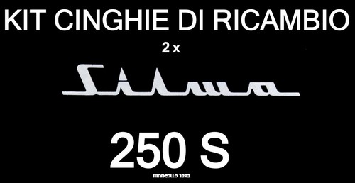 Kit cinghie ricambio x - kit, di