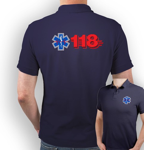 Polo maglia 118 soccorso - ,