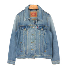 Giacca In Denim Trucker Levi's Strauss & Co Da Donna Taglia XS