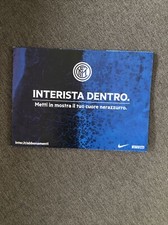 BROCHURE CAMPAGNA ABBONAMENTO INTER 2016-2017 + LETTERA - OTTIMA - COME DA FOTO