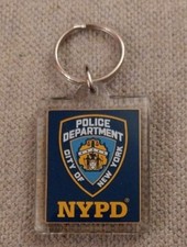 Portachiavi NYPD - Licenza Prodotto Ufficiale. Numerato