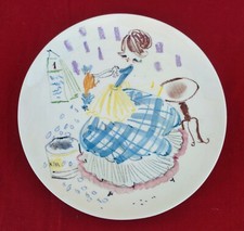 Piatto in ceramica il QUADRIFOGLIO Firenze Vintage 