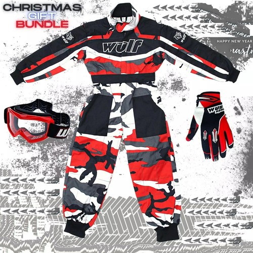 Wulf kids kart - suit, motocross