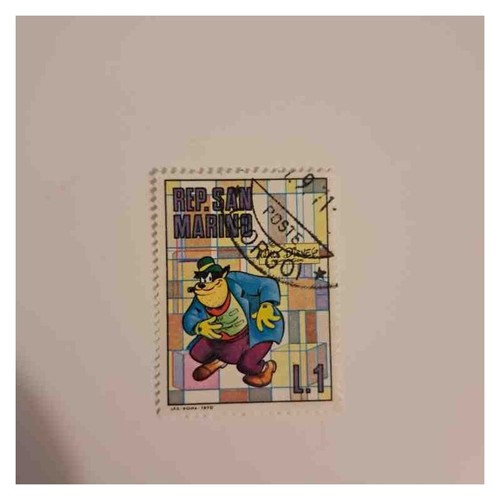 Francobollo san marino - san,