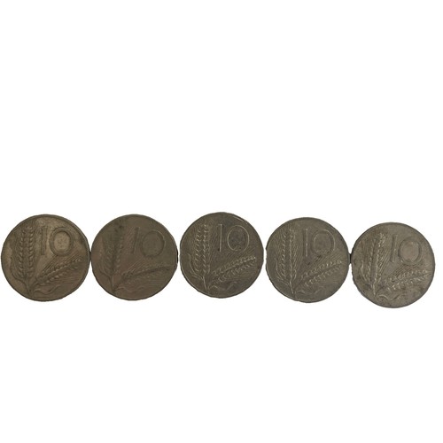 Monete lire 1955 - monete, 10