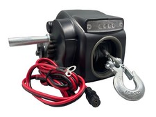 Argano 12v 2000lbs rimorchio - argano,