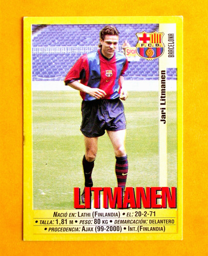 Jari litmanen f - /, f.c