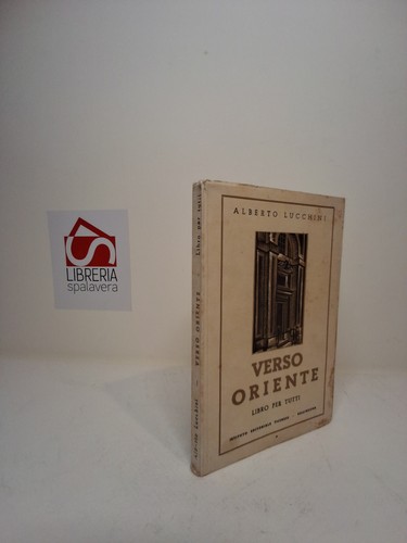 Verso oriente libro - libro, tutti