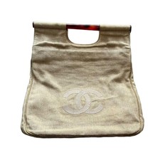 Borsa CHANEL in lino
