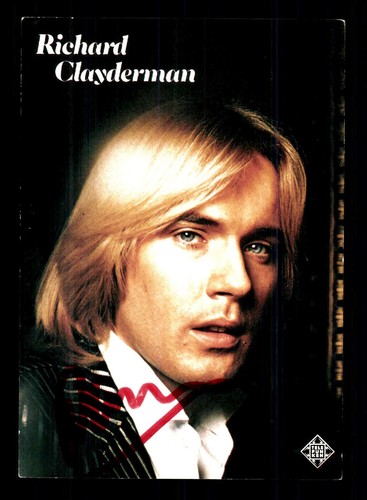 Richard clayderman cartolina - clayderman,