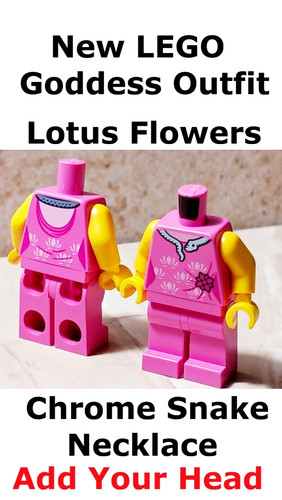 Nuovo lego costume dea torso - nuovo,