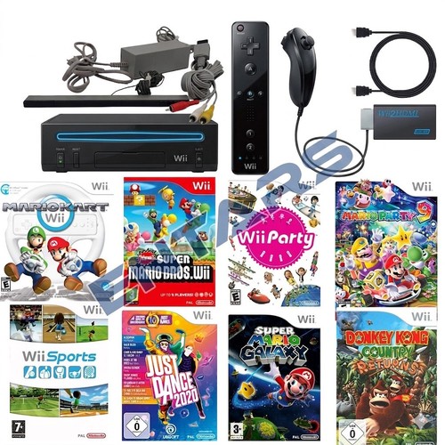 Nintendo wii console nera 1 - nintendo,