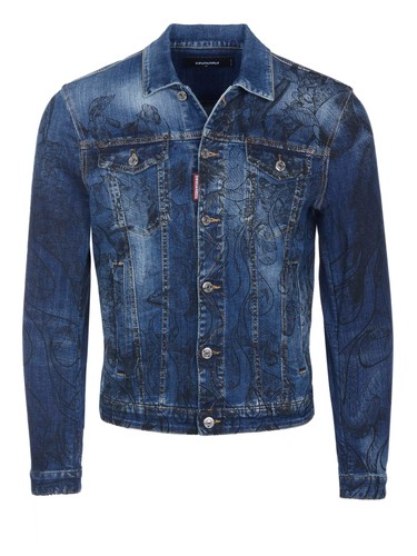 Giacca dsquared2 dan blu - dsquared2,
