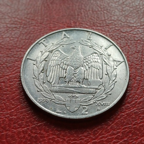 Moneta lire impero regno d - moneta, 2