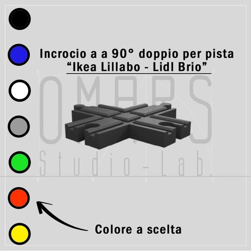Incrocio intersezione - 1x, 90°