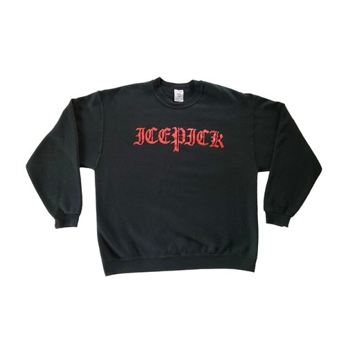 Icepick band sweatshirt - icepick, large